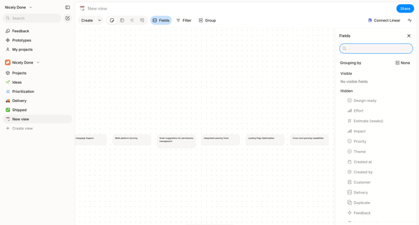 Nicely Done » New view screen