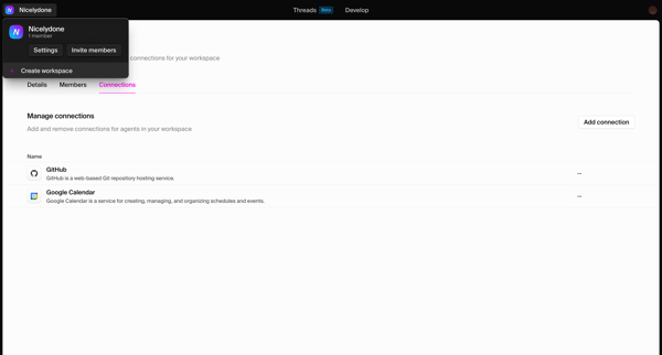 Hypermode – The AI development platform screen