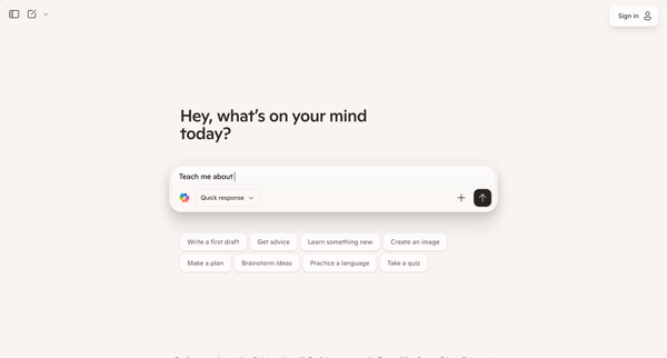 Microsoft Copilot: Your AI companion screen