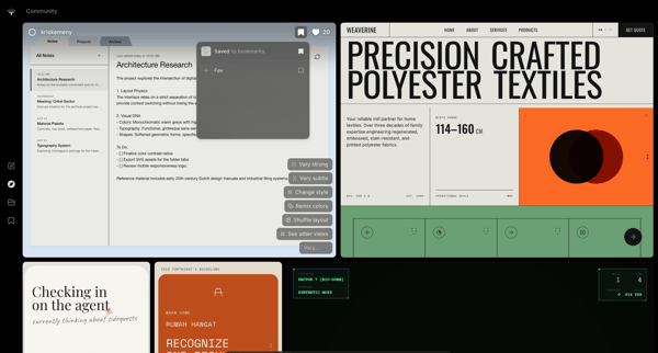 Variant – Endless designs for your ideas, just scroll screen