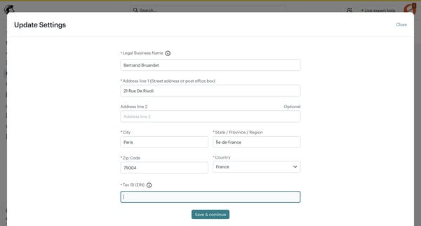 SMS | Mailchimp screen