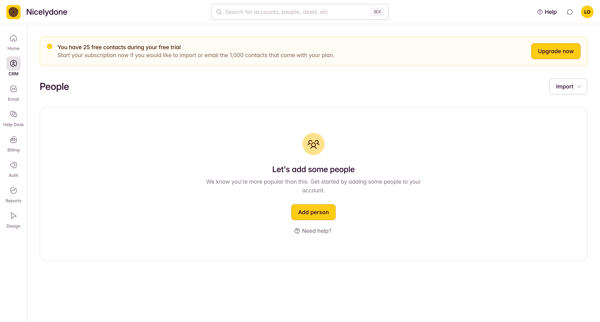 View All People screen