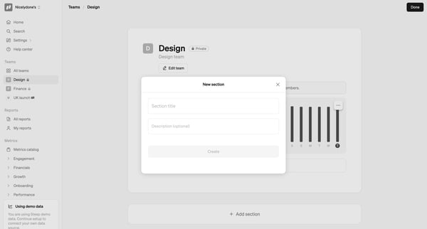 Design screen