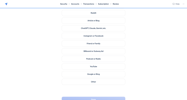 Copilot Money | Onboarding screen