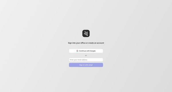 Office | Gather screen