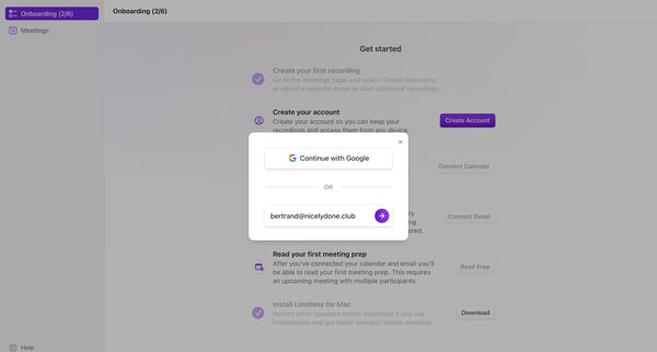 Limitless screen