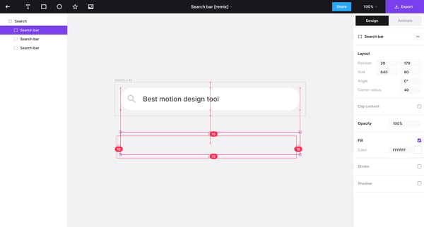Search bar [remix] · Jitter screen