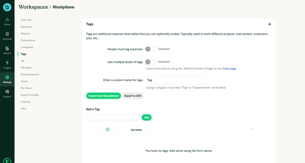Expensify - Workspace Editor from Expensify
