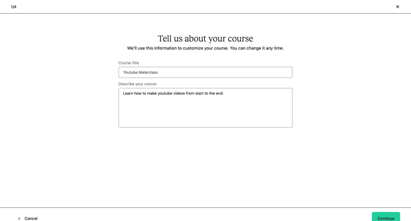 Admin | Teachable screen