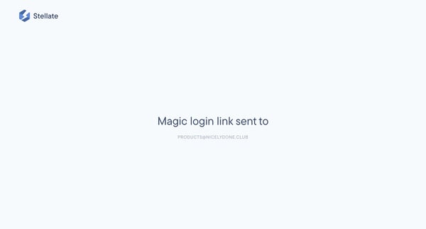 Login – Stellate from Stellate