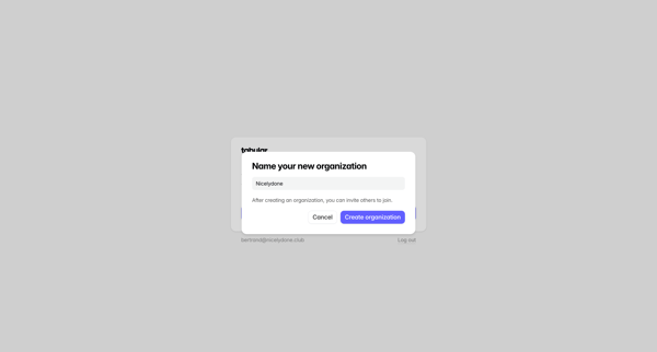 Dashboard — Tabular screen