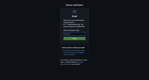 GitHub · Where software is built screen