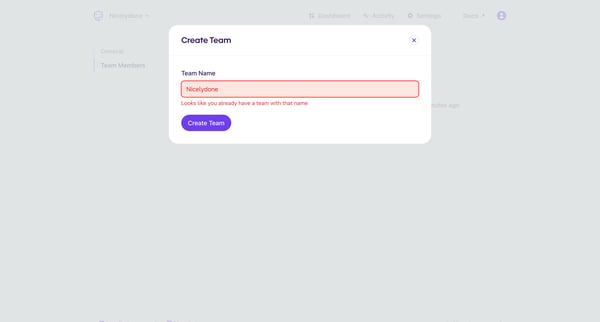 Evervault | Settings from Evervault