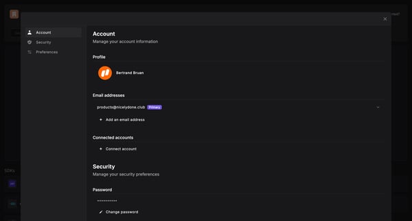 Welcome to Dash0! · Dash0 screen