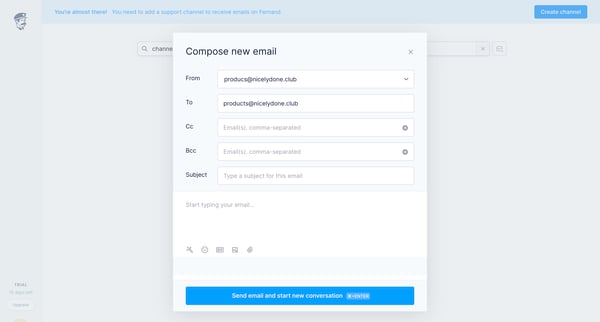 Your requests — Fernand screen