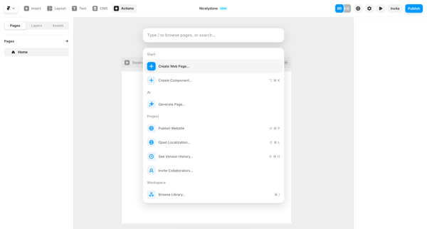 Nicelydone – Framer screen