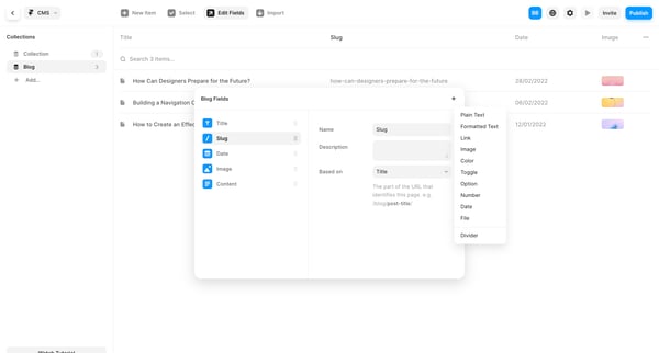 Untitled – Framer screen