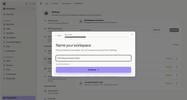 Zaro - The Context Layer for Enterprise AI screen