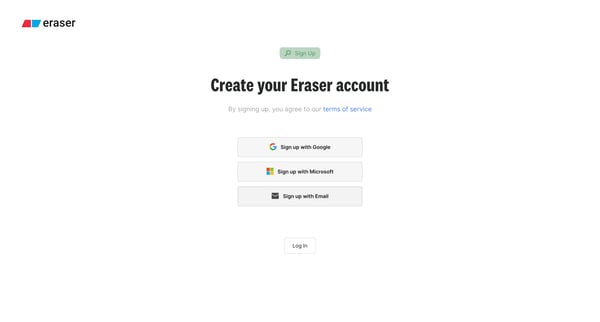 Eraser screen