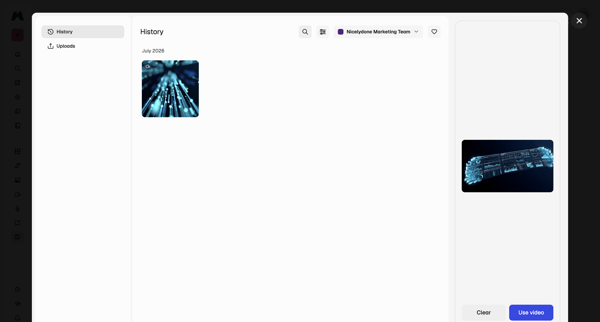 Clip Editor I Magnific AI screen