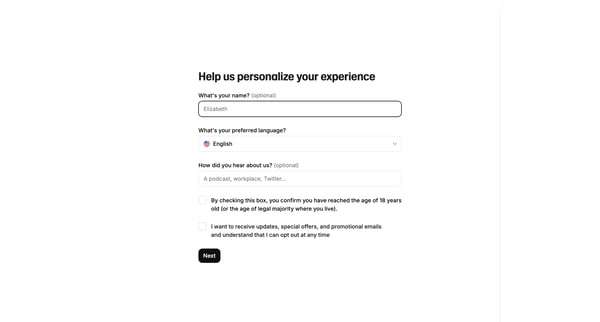 AI Voice Generator & Text to Speech v2 | ElevenLabs screen
