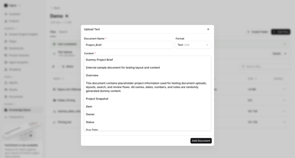 Profound | Answer Engine Optimization screen