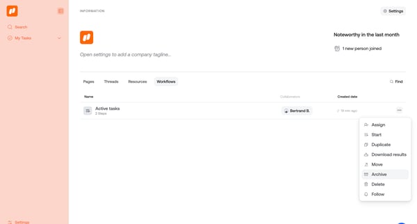 Settings · Qatalog screen