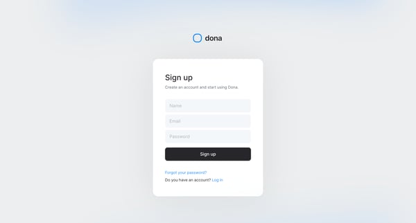 Dona screen