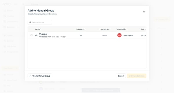 Sprig | User Insights Platform for Teams Building Better Product E screen