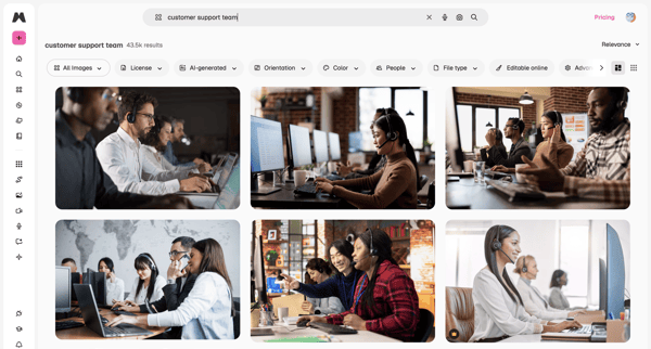 Customer support team vectors, photos and PSD files | Free download screen