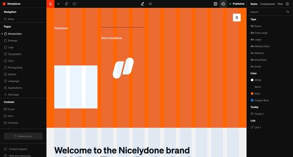 Standards - Nicelydone screen