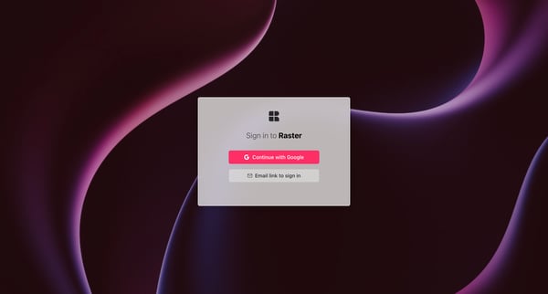Raster screen