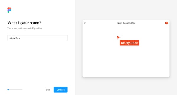 Recents and Sharing – Figma screen