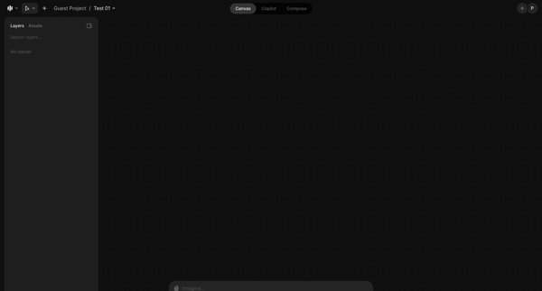 Test 01 / Guest Project - Morphic Studio screen