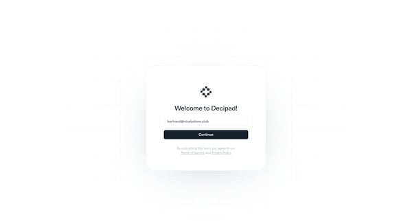 Decipad — Make sense of numbers | Decipad screen
