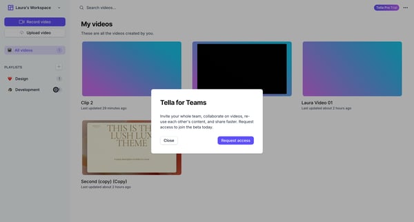 Tella — Video recording for work from Tella