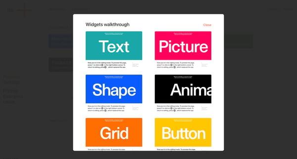 Readymag screen