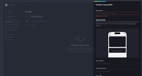 Increase › Cards screen