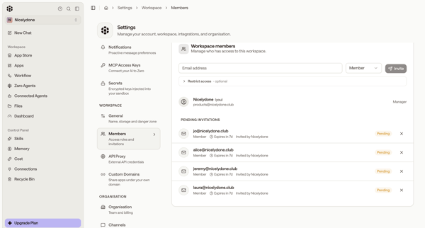 Zaro - The Context Layer for Enterprise AI screen