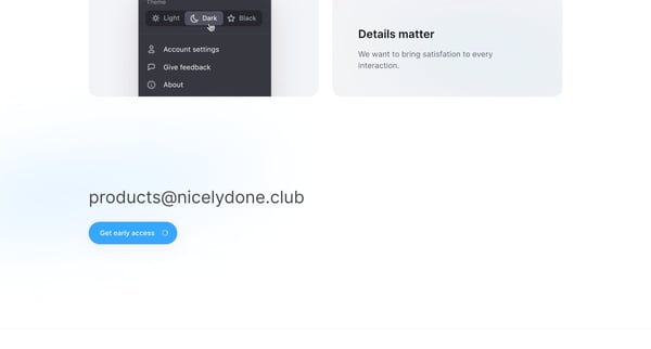 Home - Dona screen