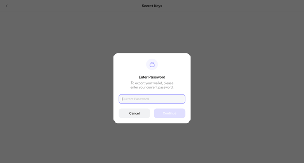 Aave Account screen