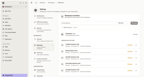 Zaro - The Context Layer for Enterprise AI screen