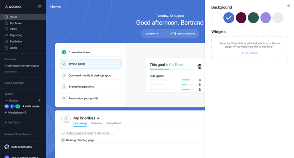 Home - Asana from Asana