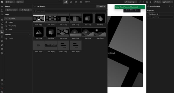 Webflow - Bertrands Dandy Site from Webflow