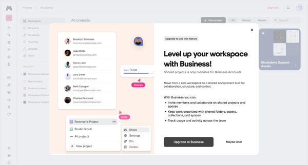 Creations | Magnific AI screen