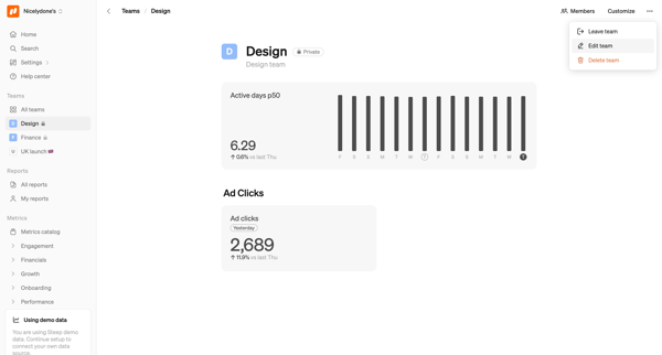 Design screen