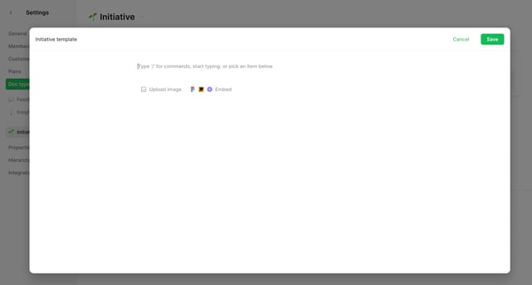 Initiative • Settings • nicelydone • Cycle screen