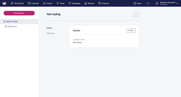 Mangomint App screen