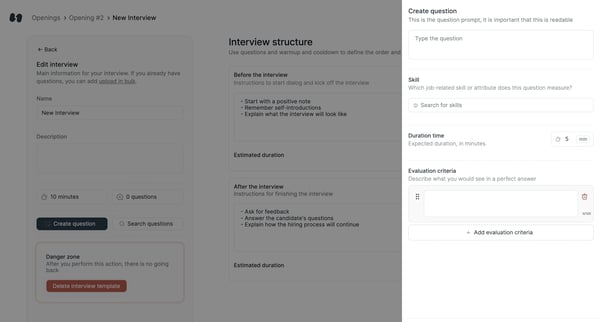 Hireproof screen