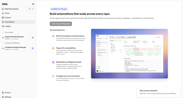 Automations | Ona screen